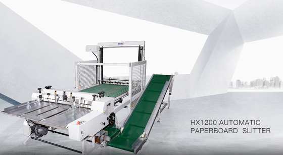 HX1200 Mesin pemotong papan kertas presisi dengan operasi sederhana