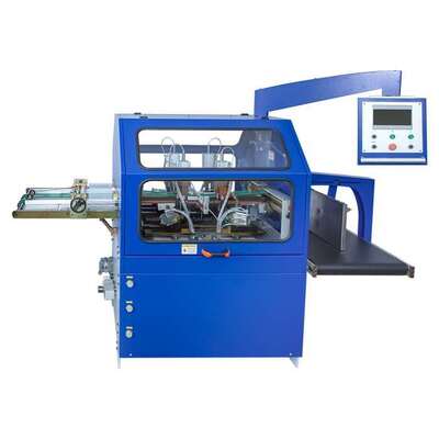 HX60R Hardcover Case Corner Rounding Machine dengan Air Cylinder Pressing