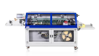 HX500B Buku Back Spine Taping Machine Peralatan khusus untuk buku hardcover Spine Taping
