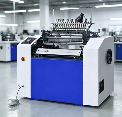 HXSS720 Wide Format Semi Auto Book Sewing Machine Auto-Lifting Book Collector