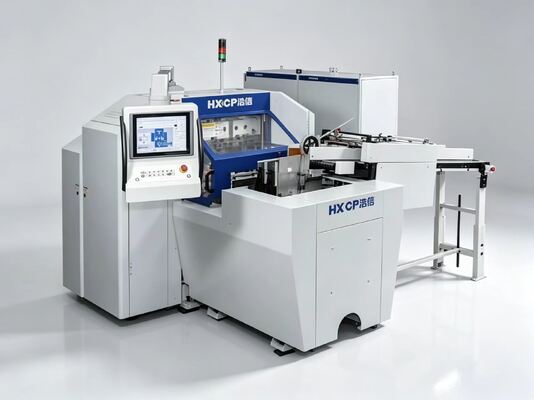 HX150DH High Speed Three Knife Trimmer Multi-Book Cutting untuk Jalur Perfect Binding